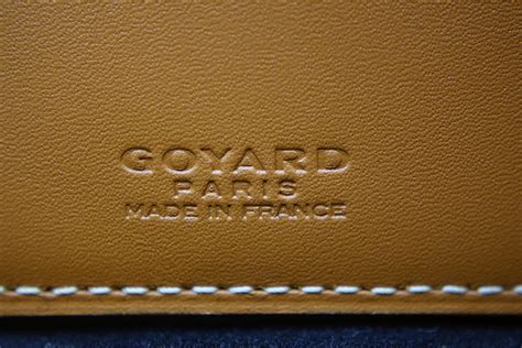 goyard fake cardholder|authentic Goyard wallet.